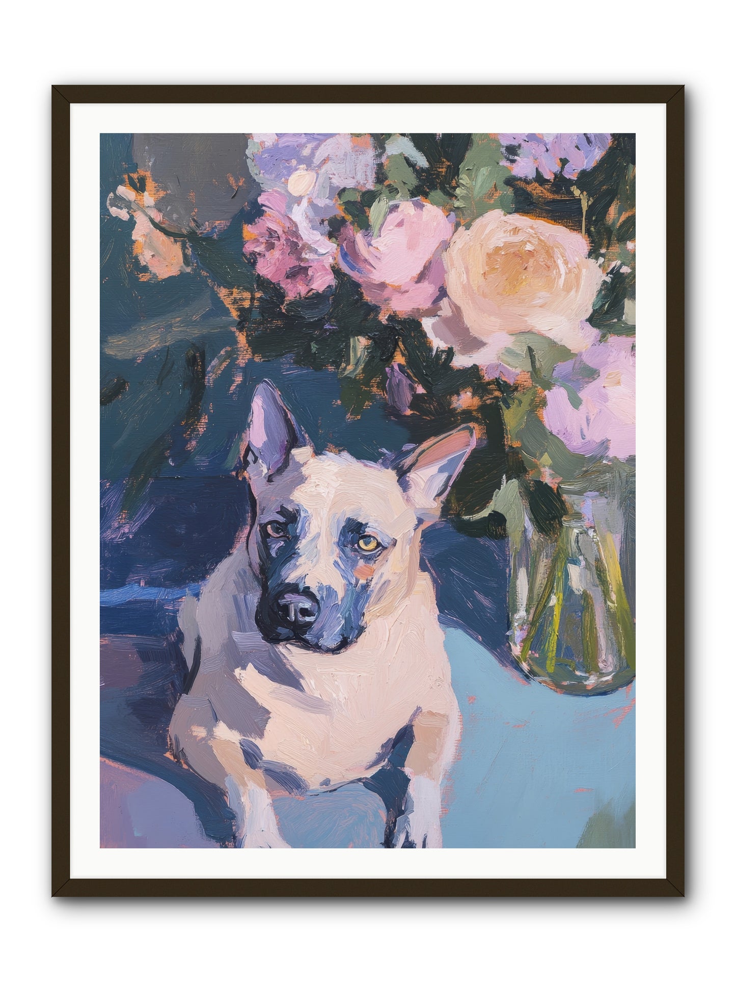 Sweet Little Rascal -- Framed Print - Black 36x48