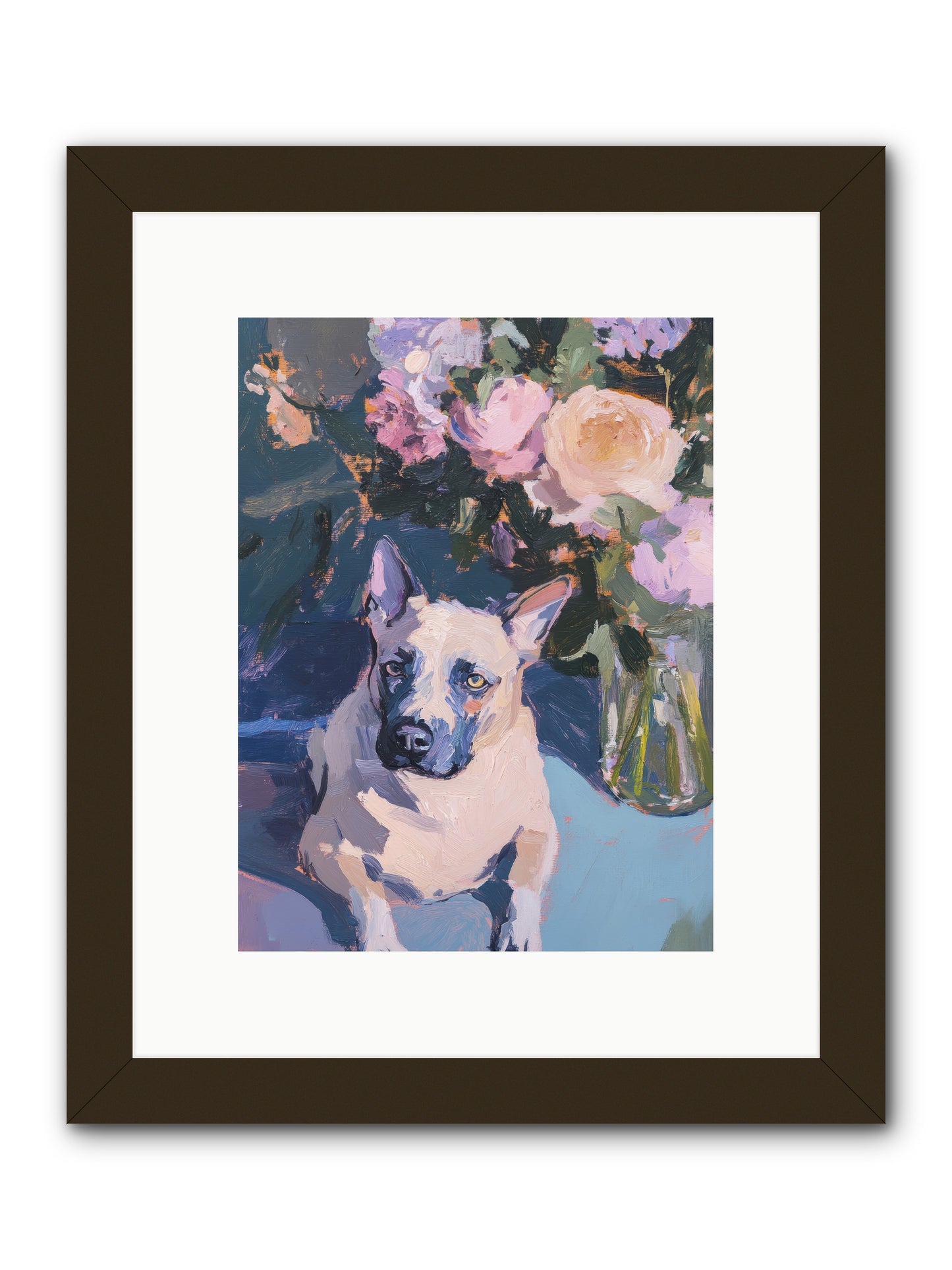 Sweet Little Rascal -- Framed Print - Black 9x12