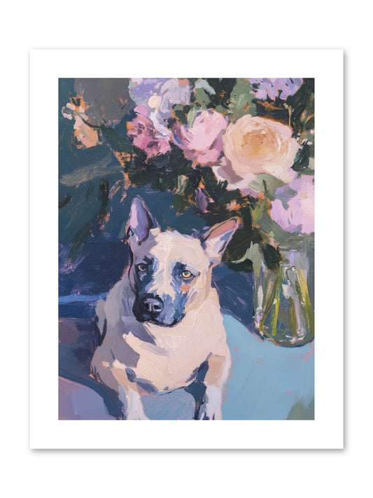 Sweet Little Rascal -- Paper Print 9x12