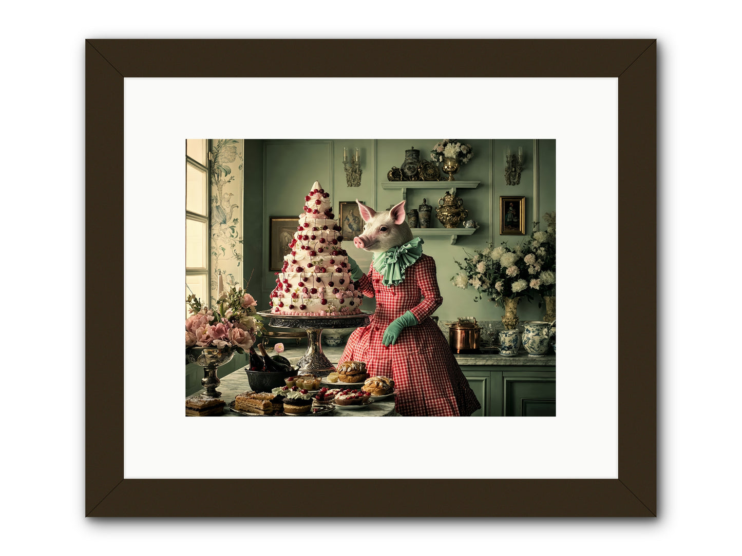 Sweet Makers' Guild No.1 Rez -- Framed Print - Black 12x9