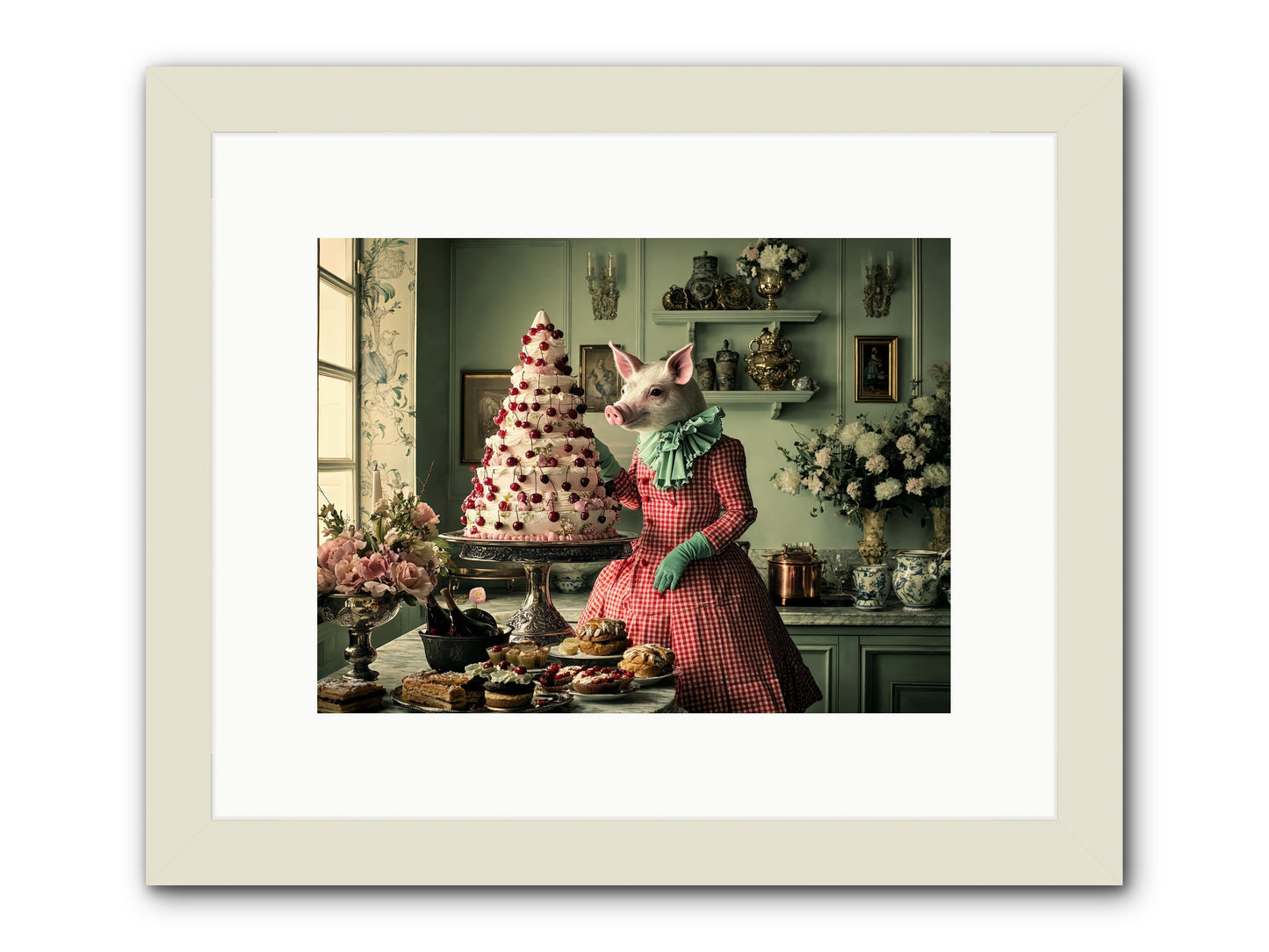 Sweet Makers' Guild No.1 Rez -- Framed Print - White 12x9