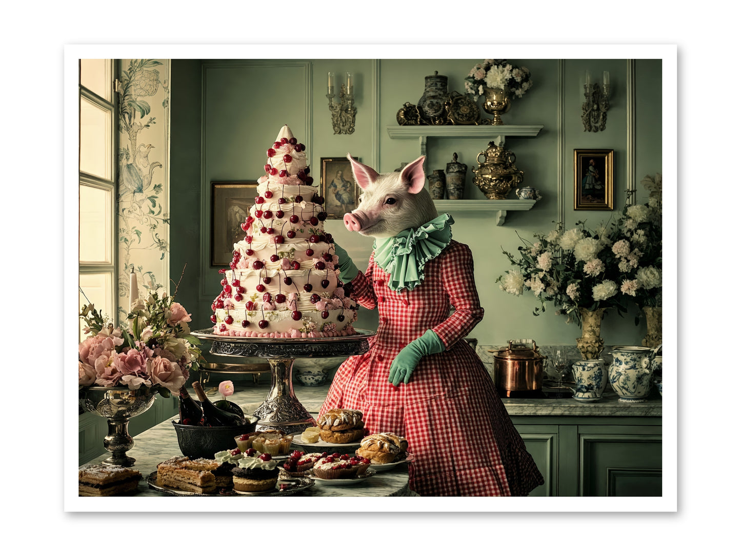 Sweet Makers' Guild No.1 Rez -- Loose Canvas Print 40x30