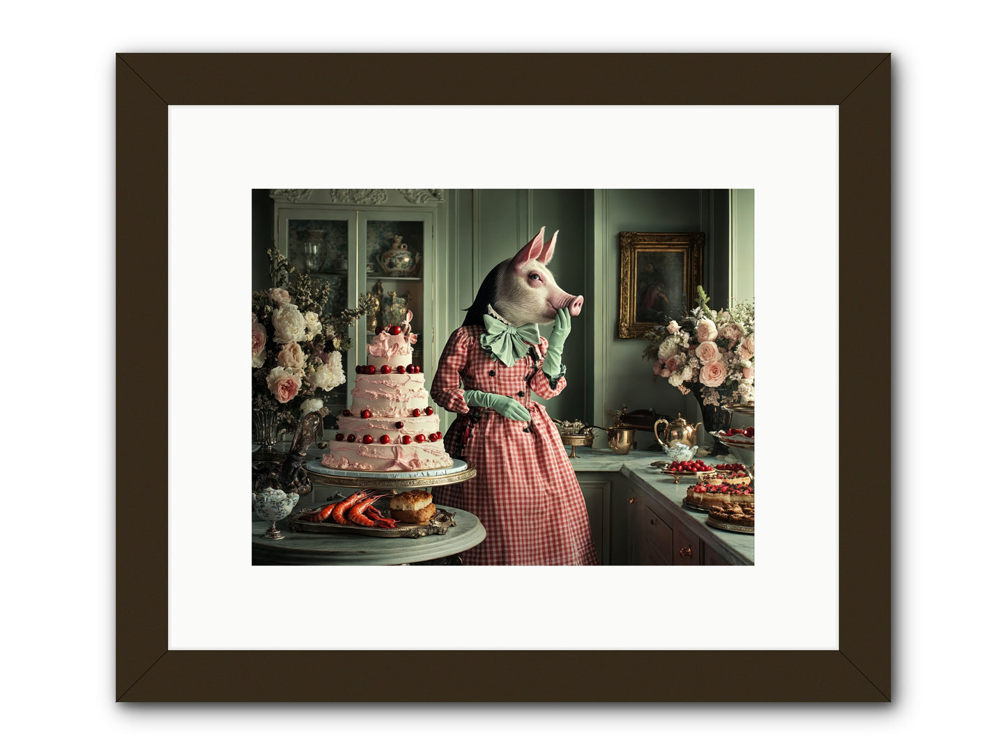 Sweet Makers' Guild No.2 Rez -- Framed Print - Black 12x9
