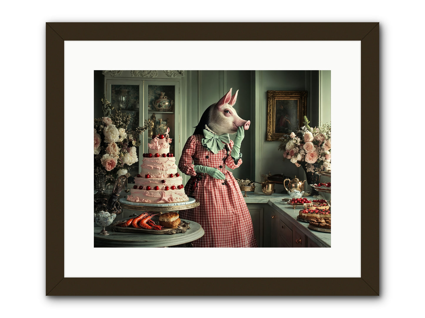 Sweet Makers' Guild No.2 Rez -- Framed Print - Black 16x12