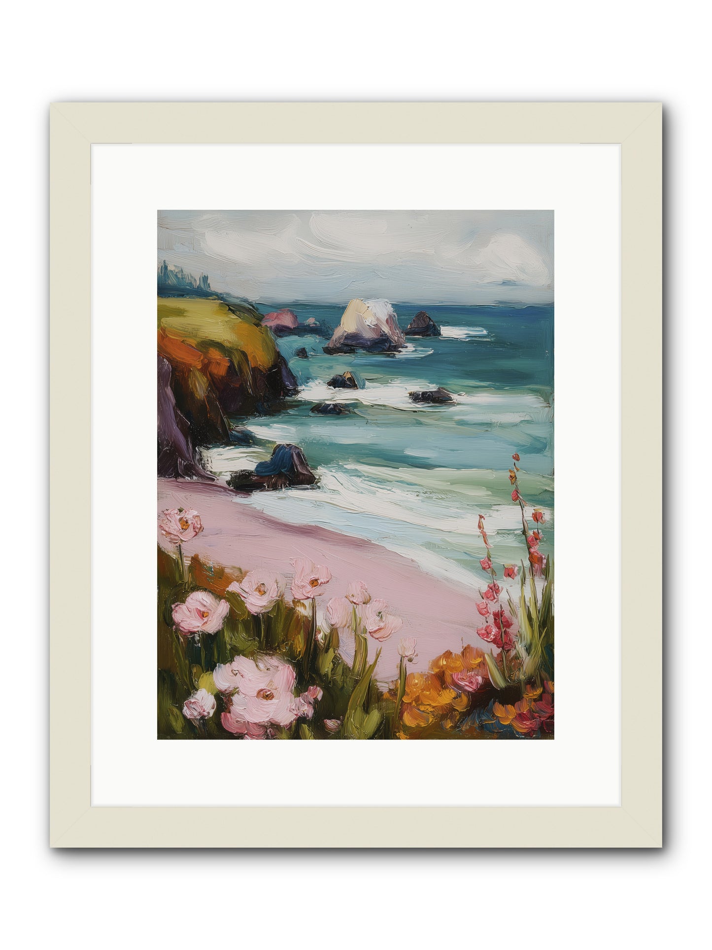 Sweet Melancholy -- Framed Print - White 12x16