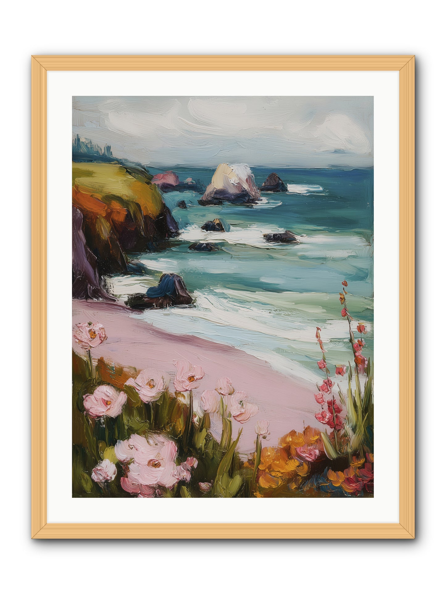 Sweet Melancholy -- Framed Print - Natural 24x32