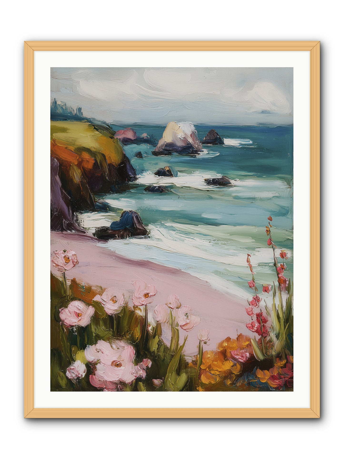 Sweet Melancholy -- Framed Print - Natural 30x40