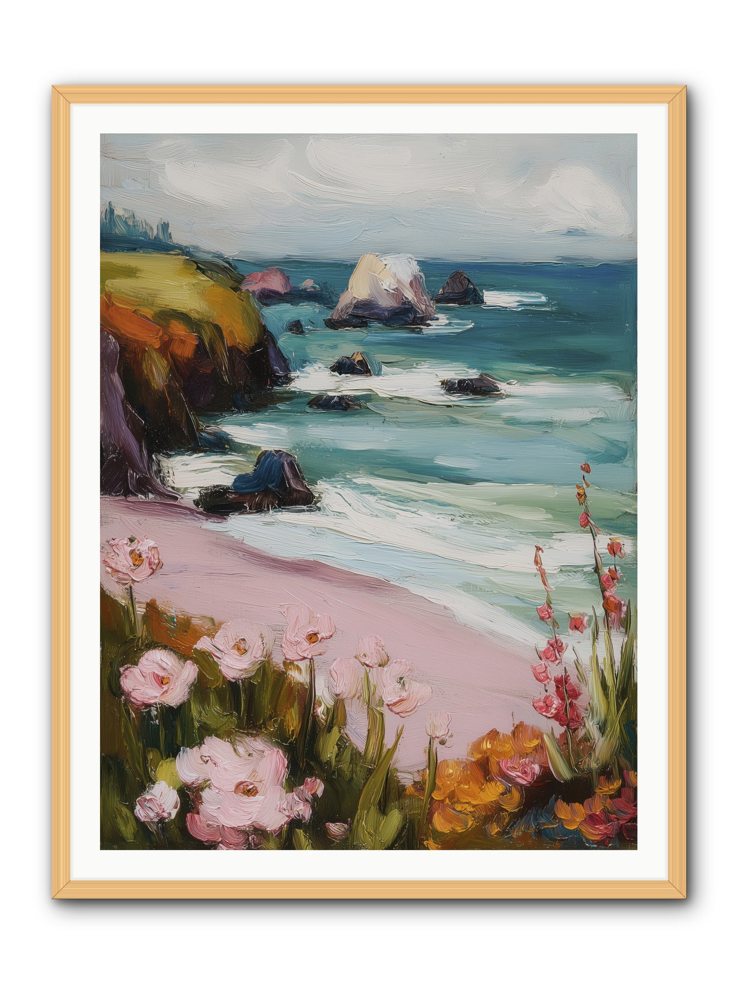 Sweet Melancholy -- Framed Print - Natural 36x48