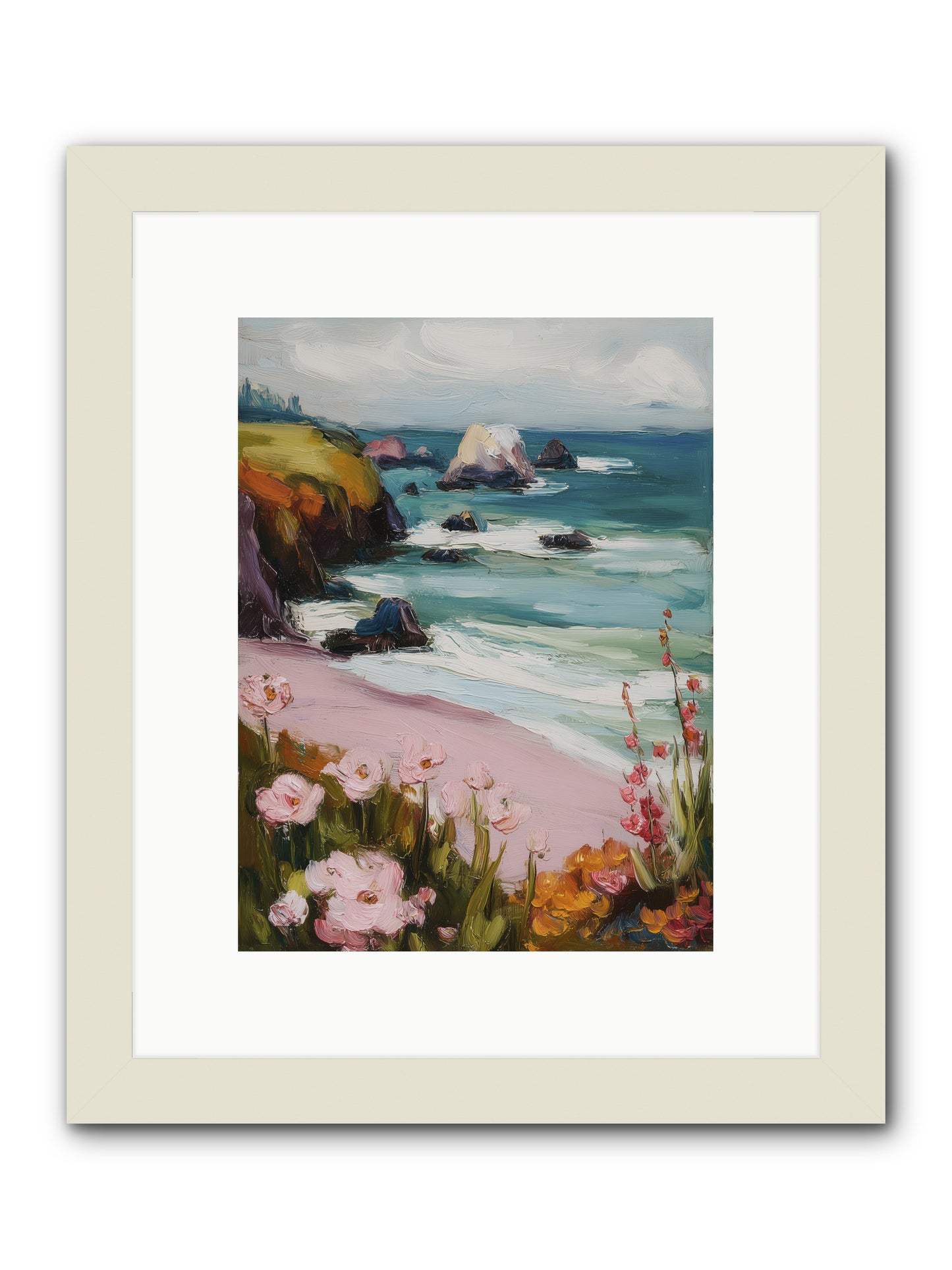 Sweet Melancholy -- Framed Print - White 9x12