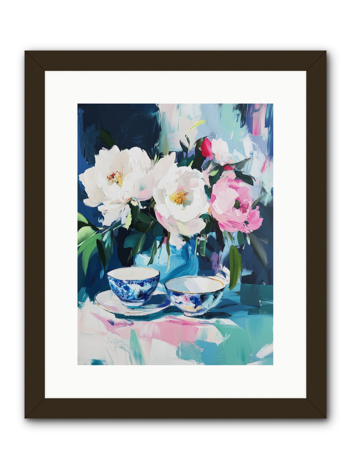Sweet Petal Ceremony -- Framed Print - Black 12x16
