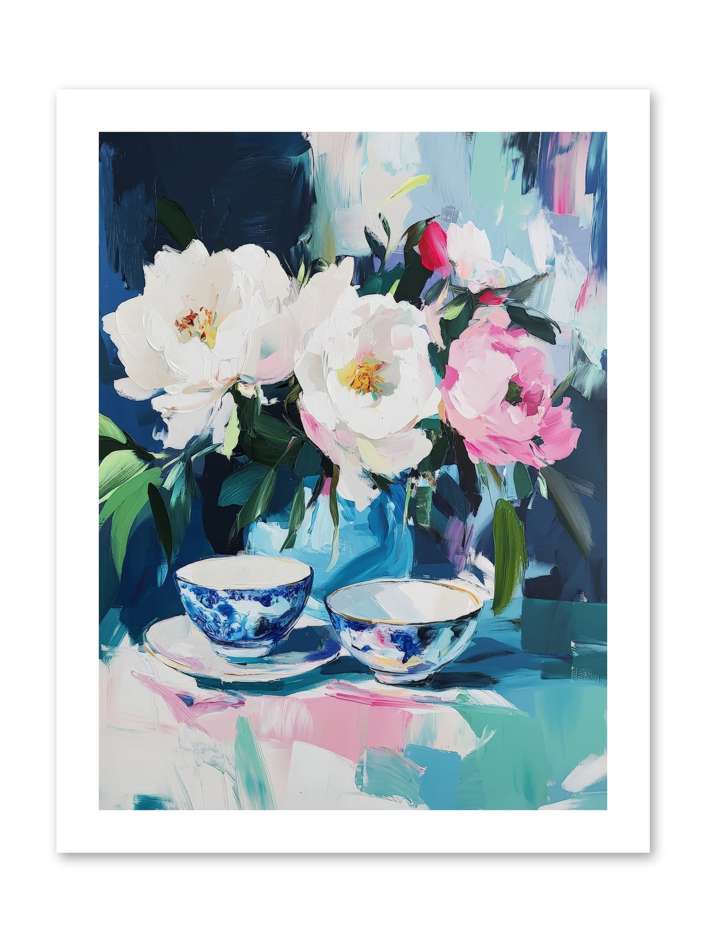 Sweet Petal Ceremony -- Loose Canvas Print 12x16