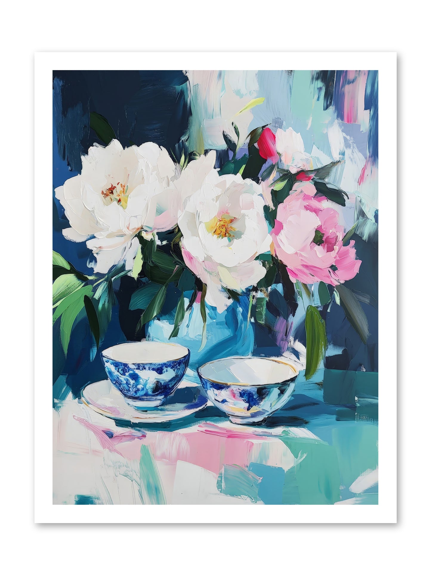 Sweet Petal Ceremony -- Loose Canvas Print 18x24