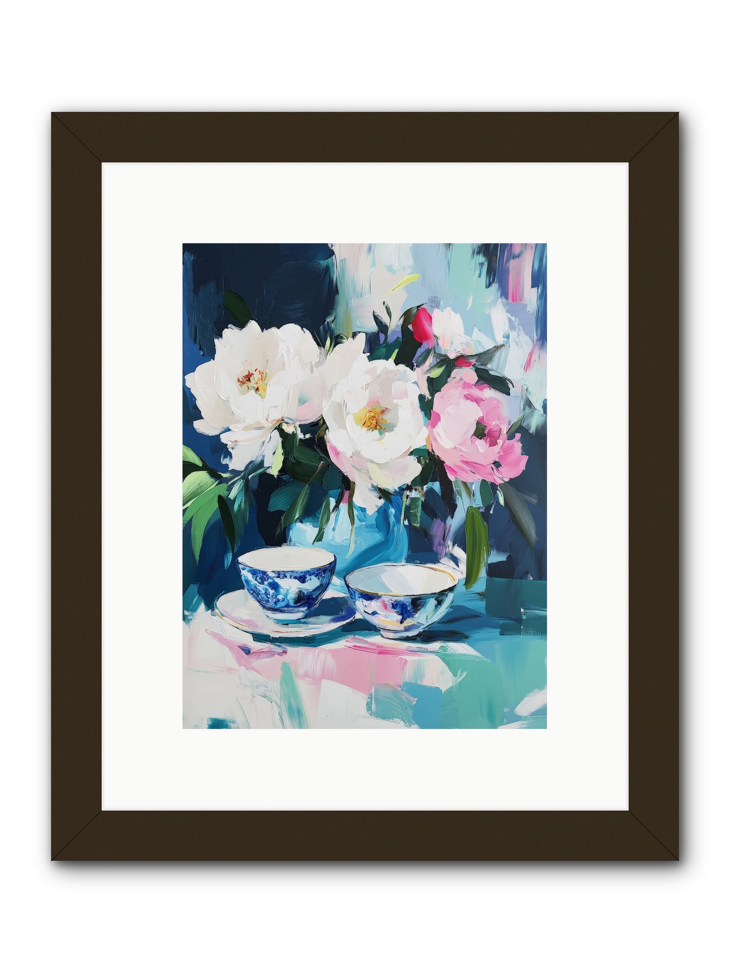 Sweet Petal Ceremony -- Framed Print - Black 9x12
