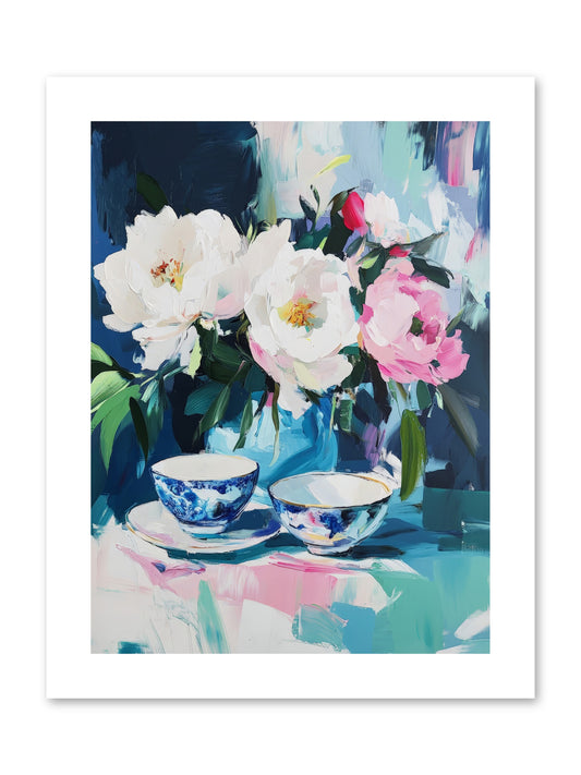 Sweet Petal Ceremony -- Paper Print 9x12