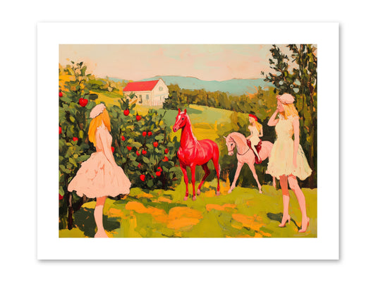 Sweet Secret GroveREZ -- Paper Print 12x9
