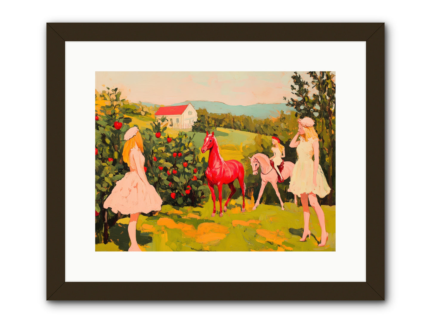 Sweet Secret GroveREZ -- Framed Print - Black 16x12