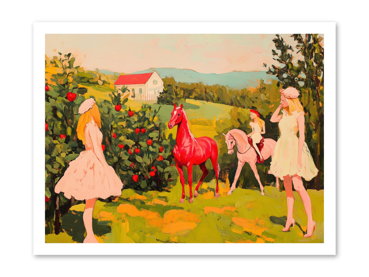 Sweet Secret GroveREZ -- Loose Canvas Print 24x18