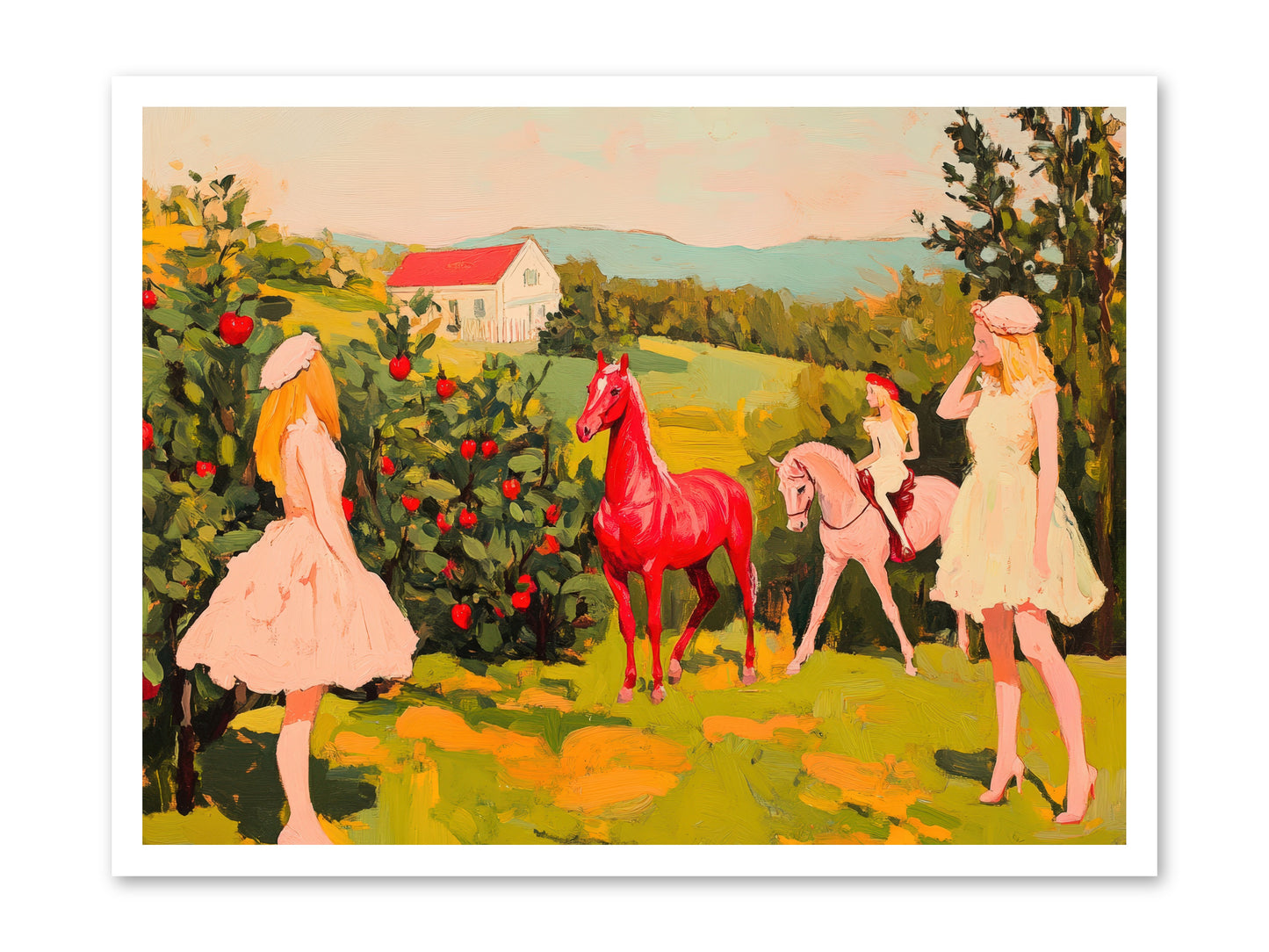 Sweet Secret GroveREZ -- Loose Canvas Print 32x24