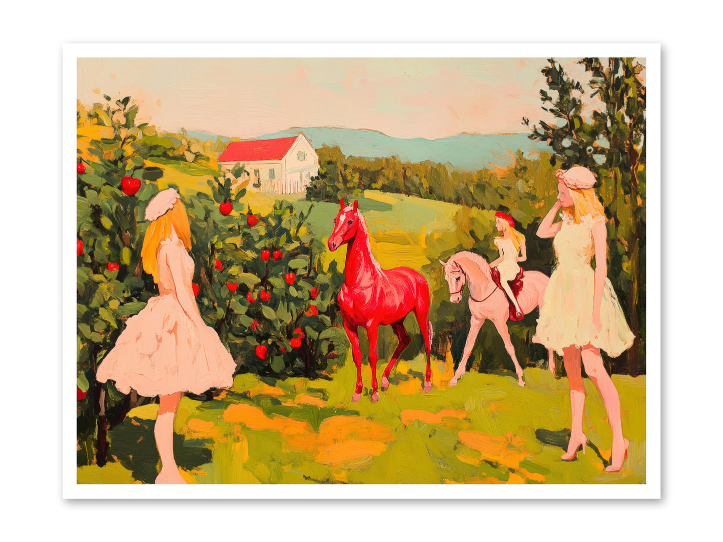 Sweet Secret GroveREZ -- Loose Canvas Print 40x30