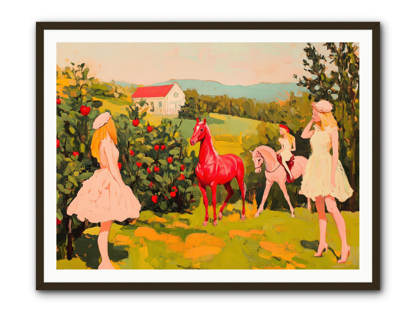 Sweet Secret GroveREZ -- Framed Print - Black 48x36
