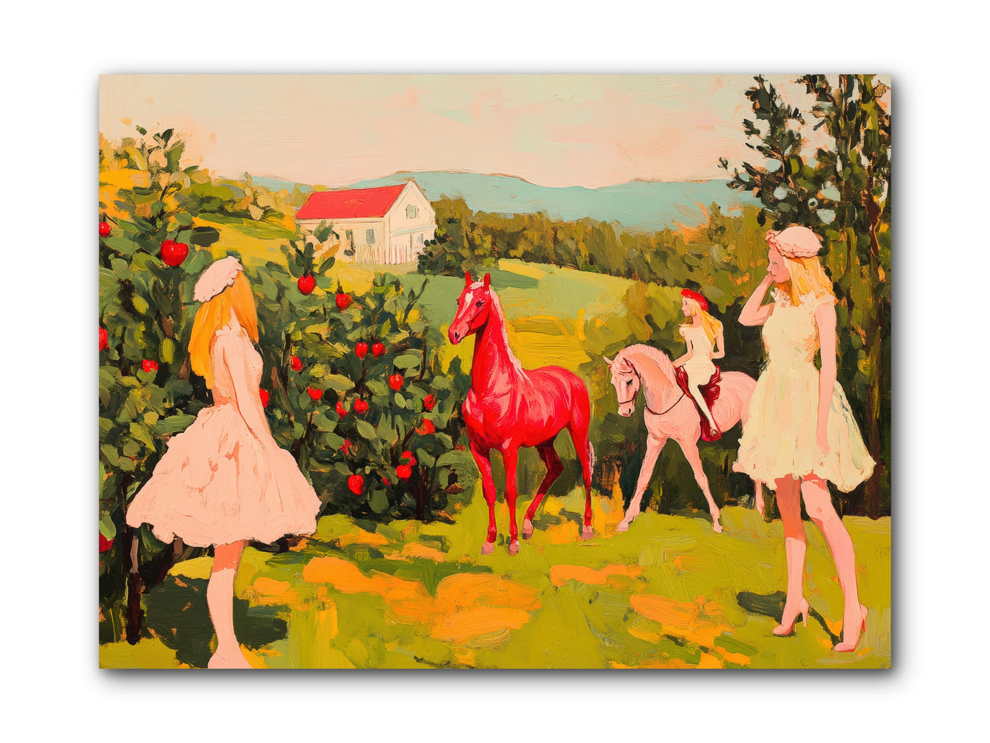 Sweet Secret GroveREZ -- Wrapped Canvas 12x9