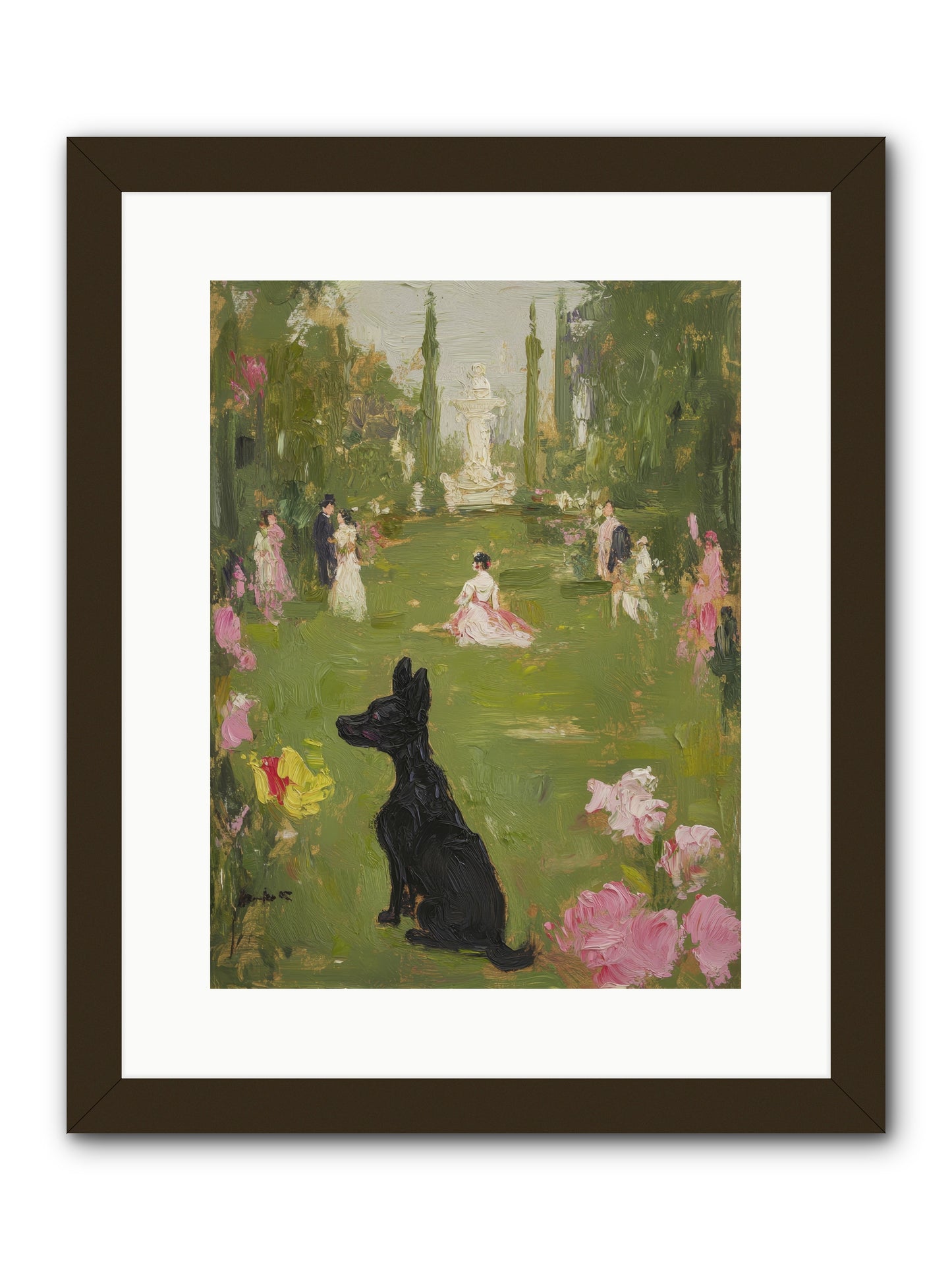 Sweet Serenity -- Framed Print - Black 12x16