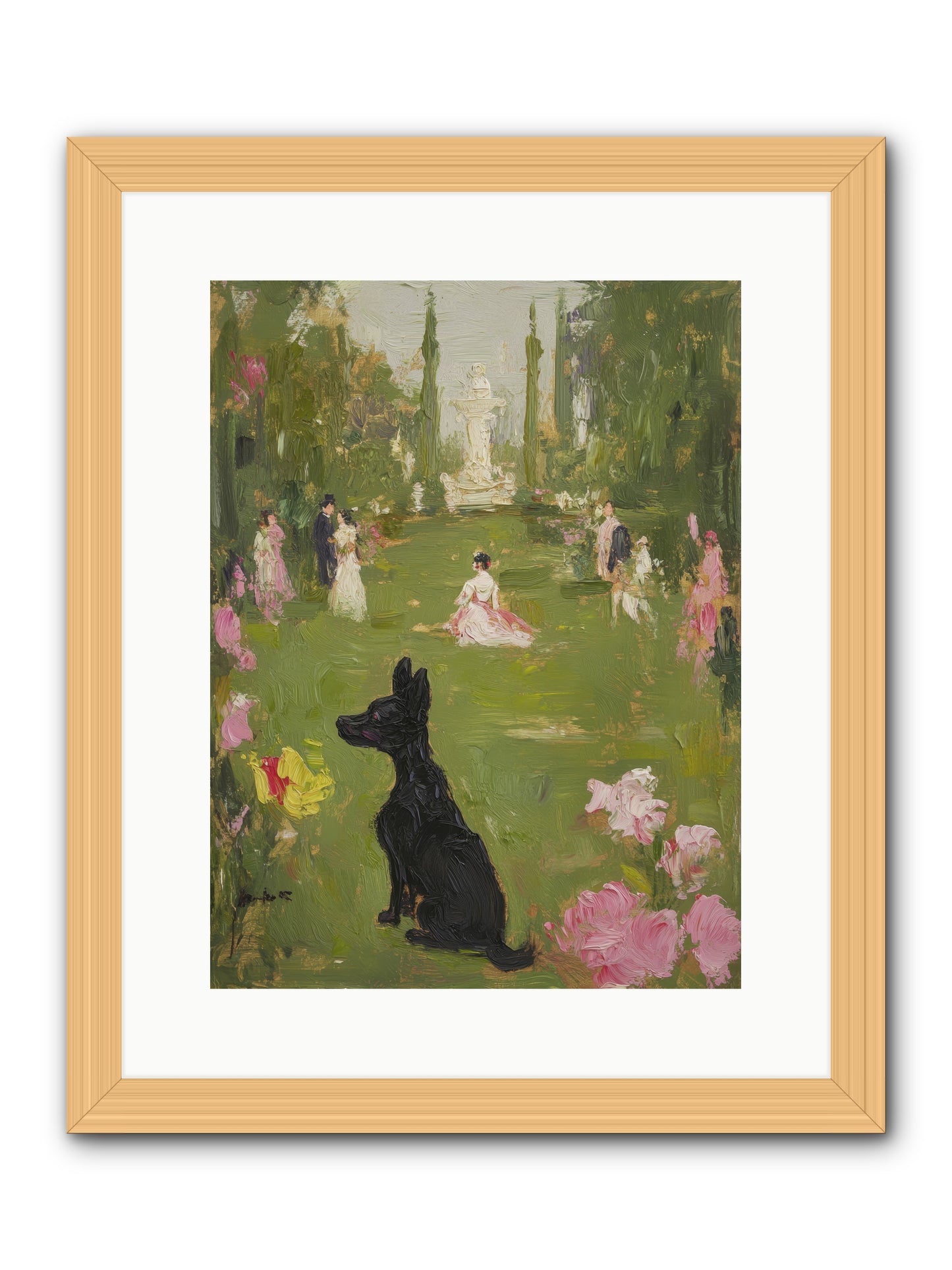 Sweet Serenity -- Framed Print - Natural 12x16