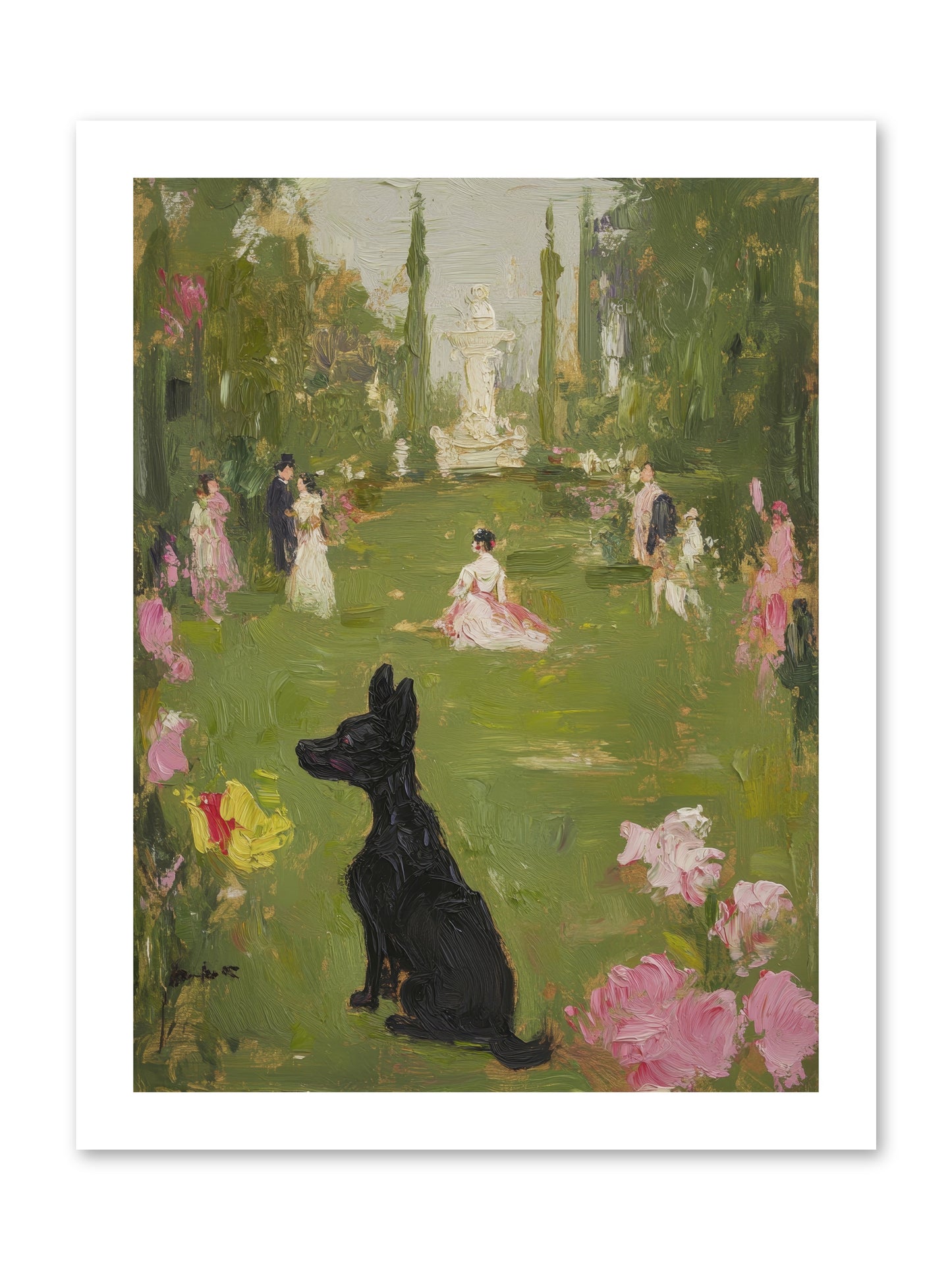 Sweet Serenity -- Loose Canvas Print 12x16