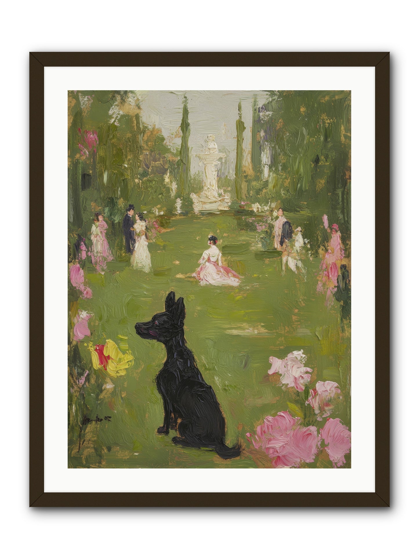 Sweet Serenity -- Framed Print - Black 24x32