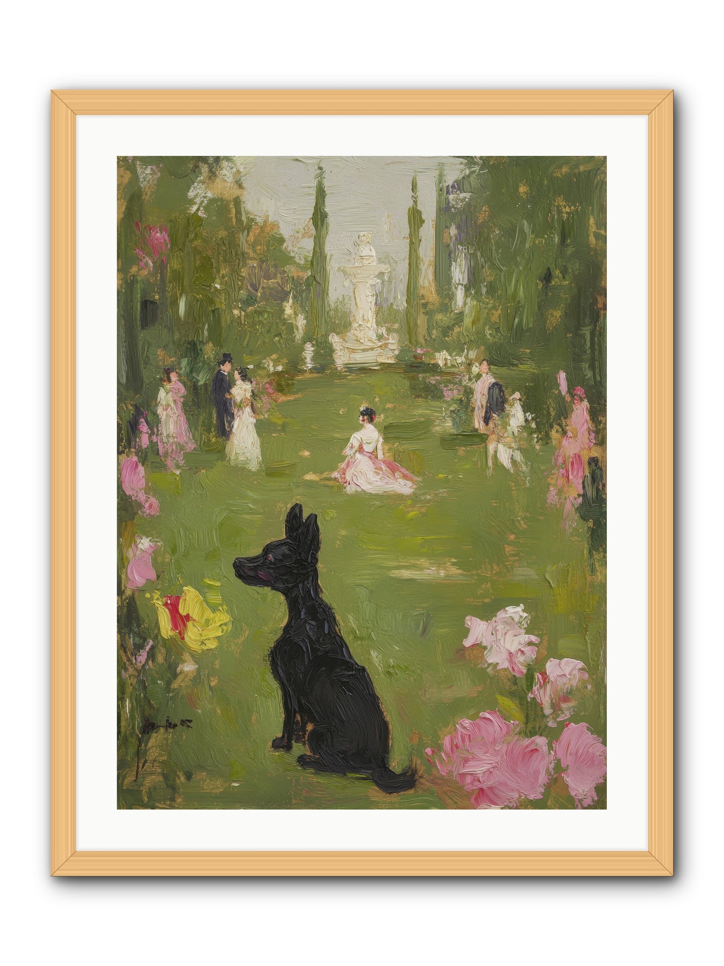 Sweet Serenity -- Framed Print - Natural 24x32