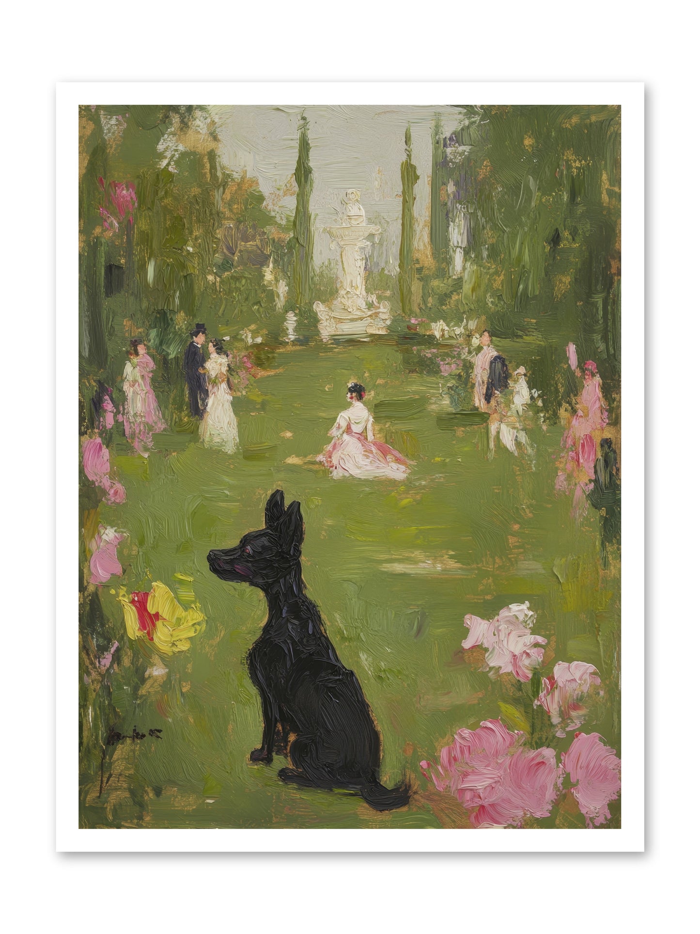 Sweet Serenity -- Loose Canvas Print 24x32