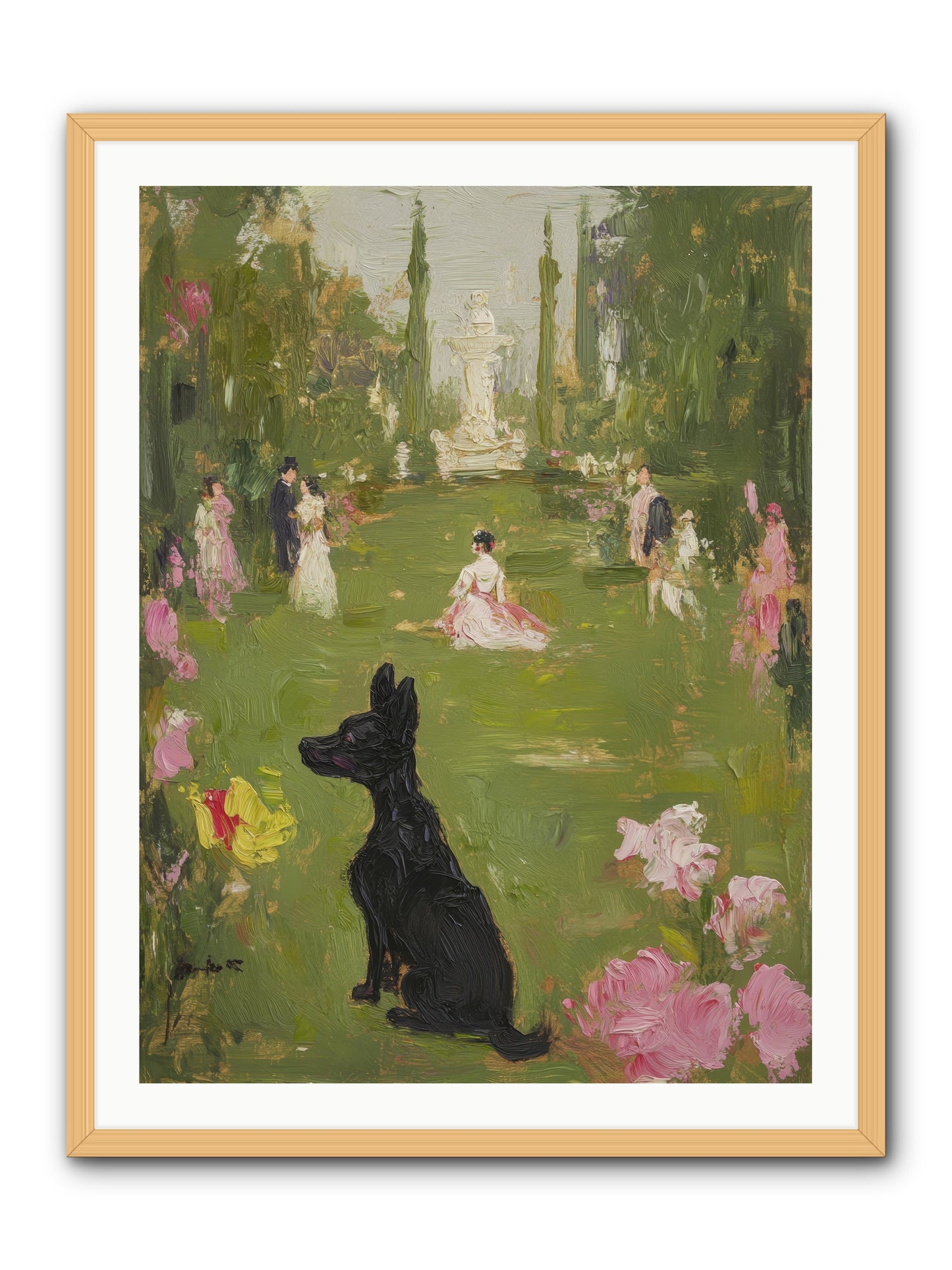 Sweet Serenity -- Framed Print - Natural 30x40