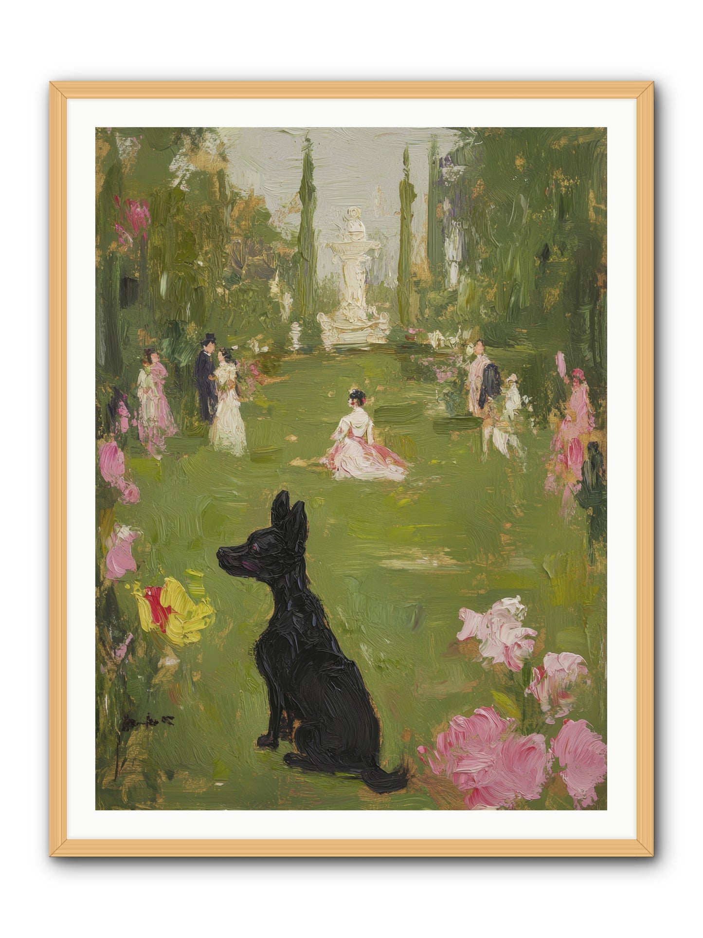 Sweet Serenity -- Framed Print - Natural 36x48
