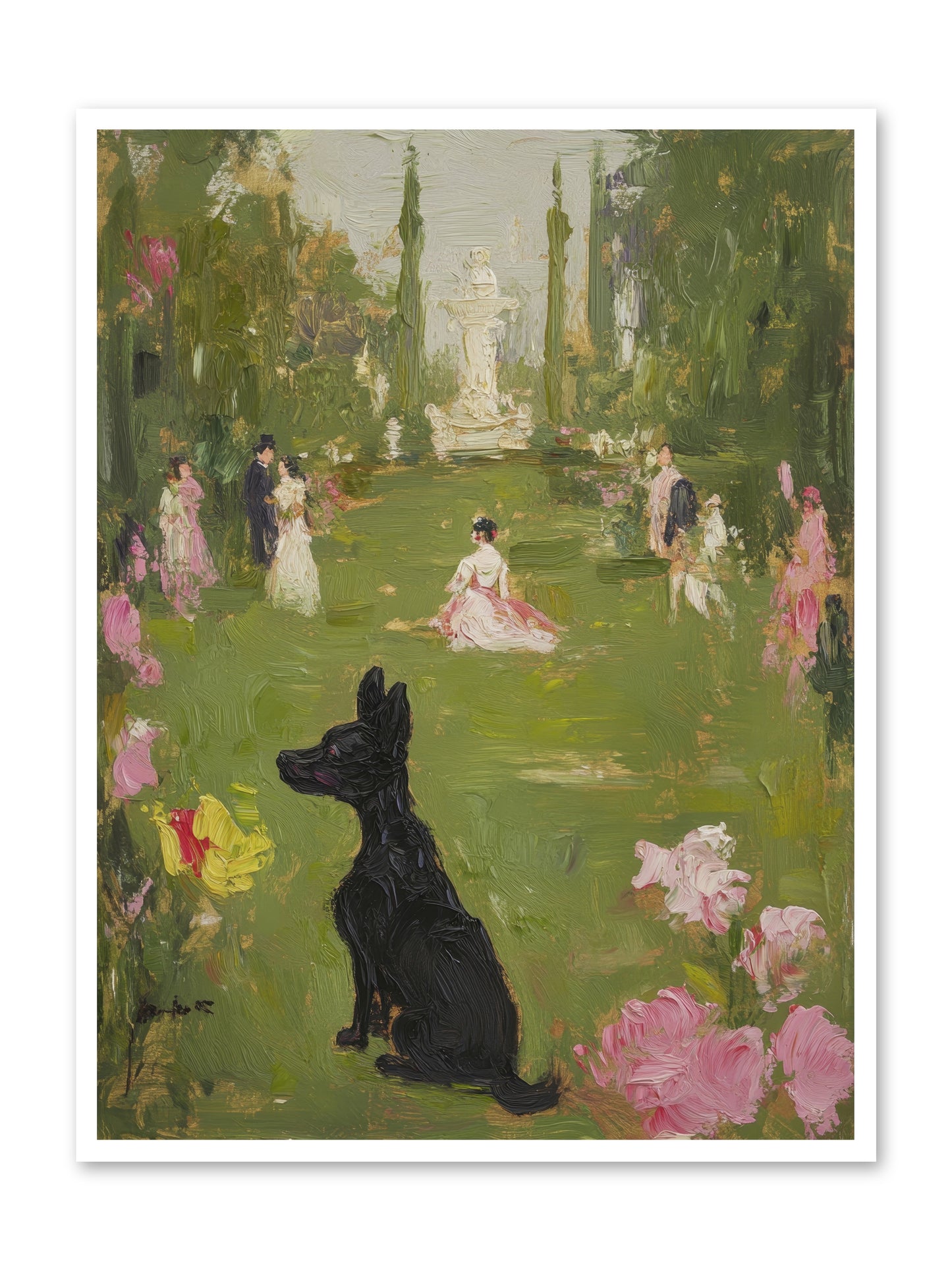 Sweet Serenity -- Loose Canvas Print 36x48