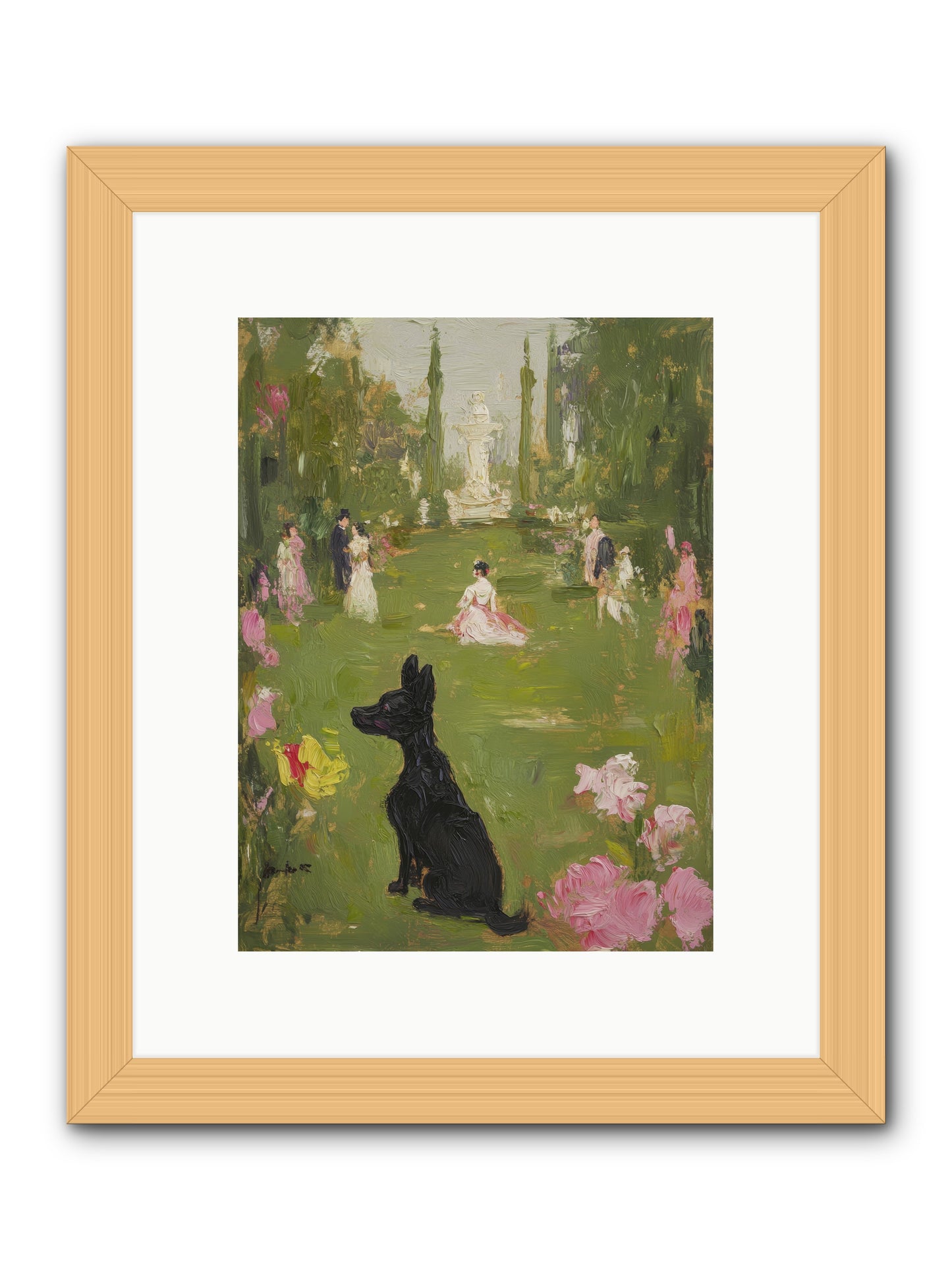 Sweet Serenity -- Framed Print - Natural 9x12