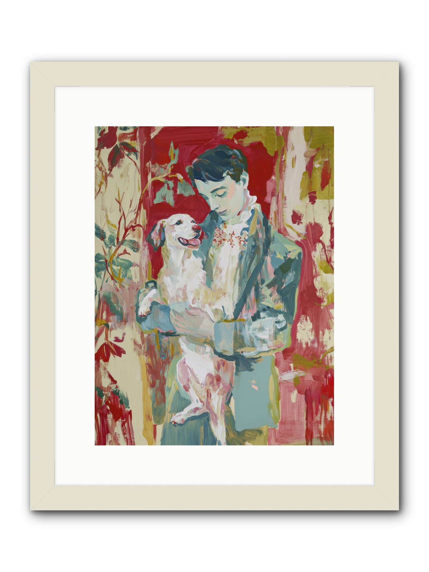 Sweet Soul Refined -- Framed Print - White 12x16