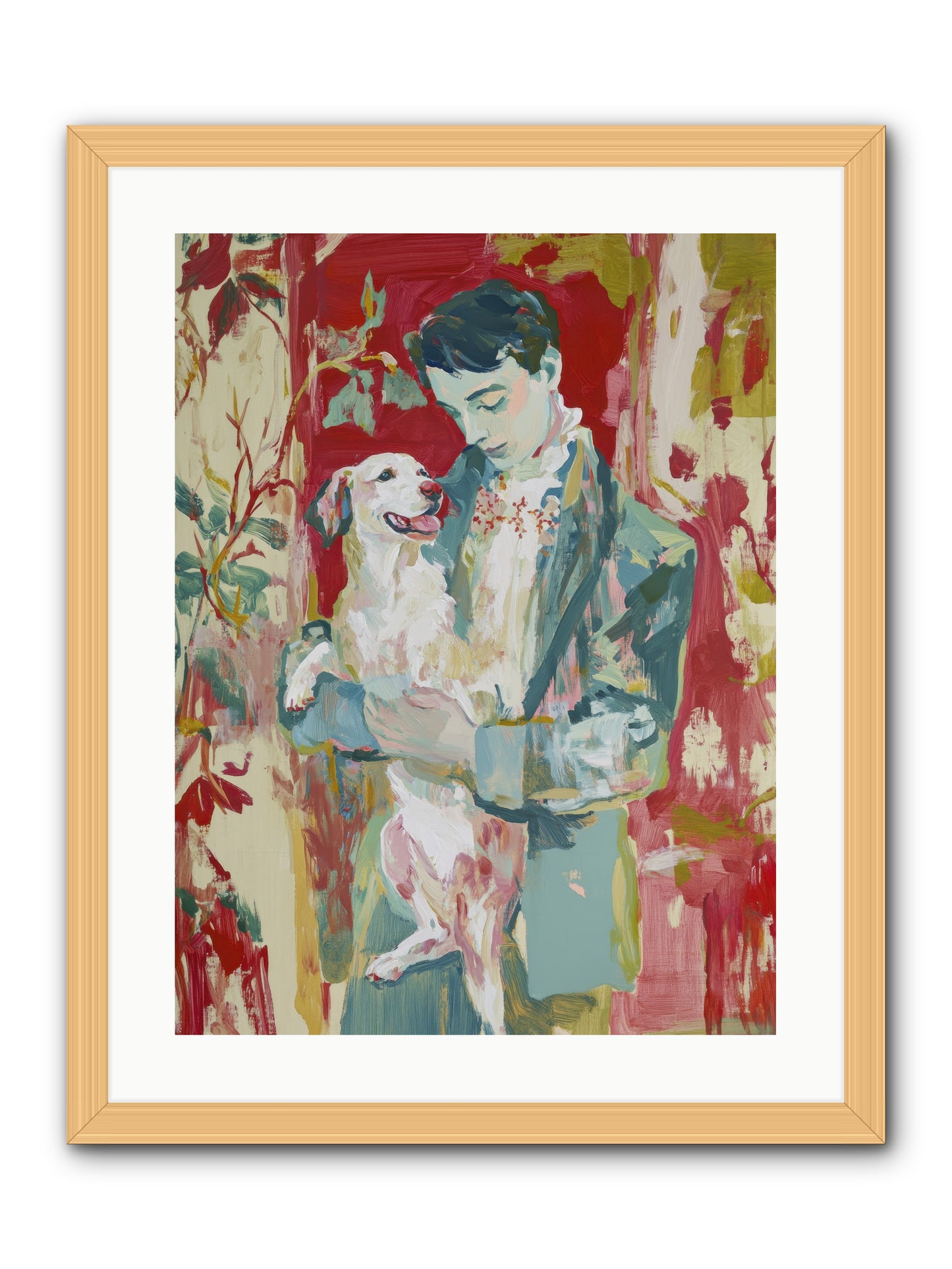 Sweet Soul Refined -- Framed Print - Natural 18x24