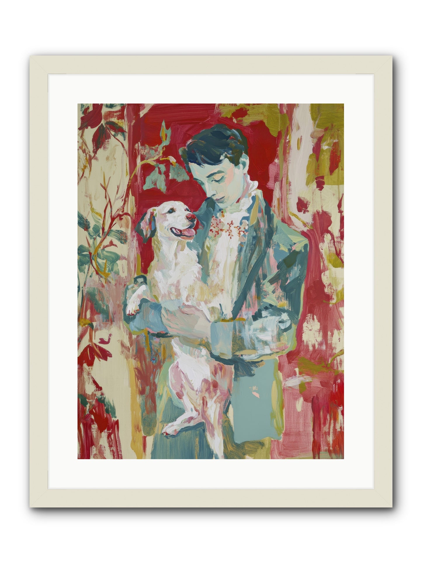 Sweet Soul Refined -- Framed Print - White 18x24