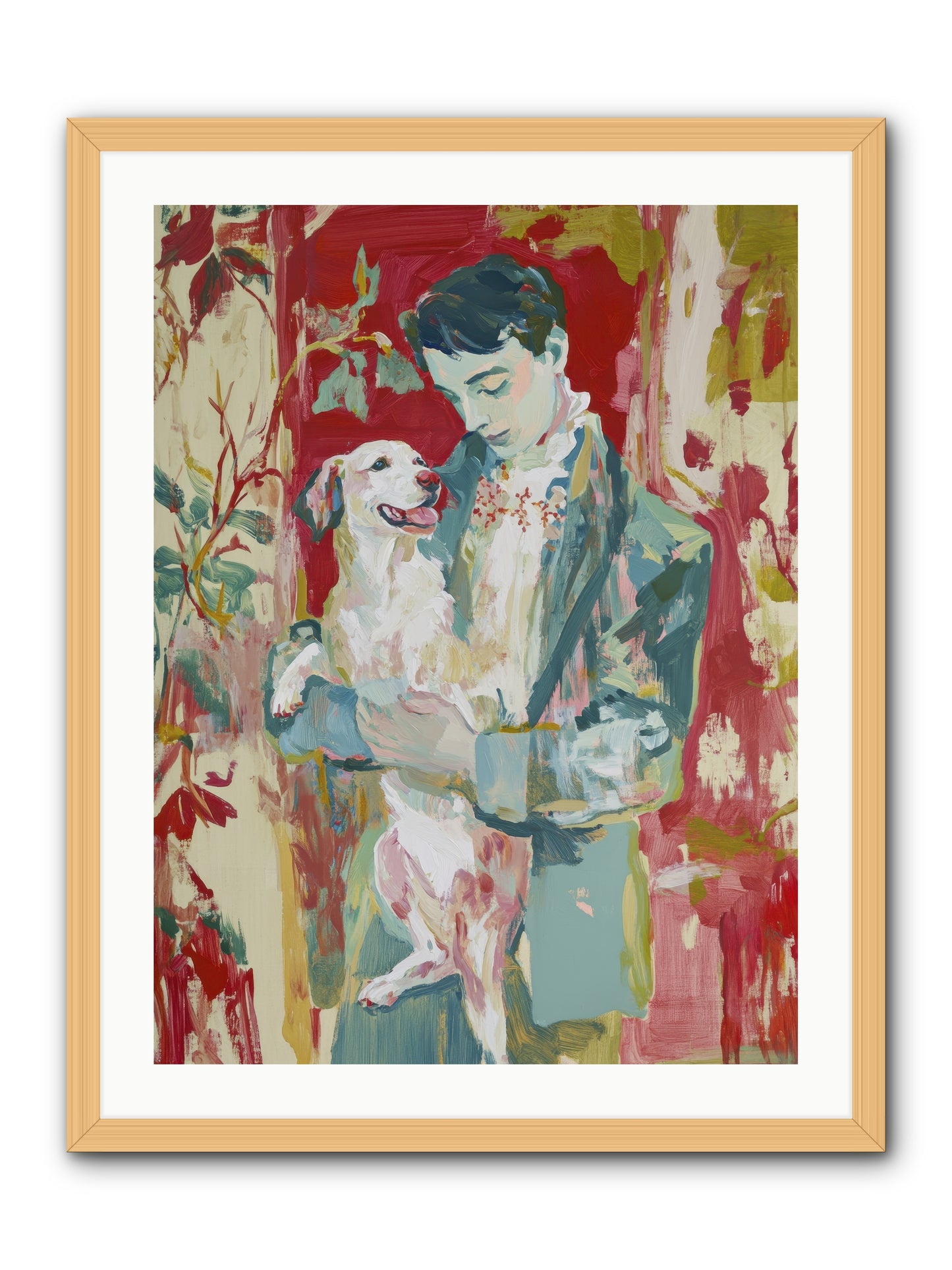 Sweet Soul Refined -- Framed Print - Natural 24x32
