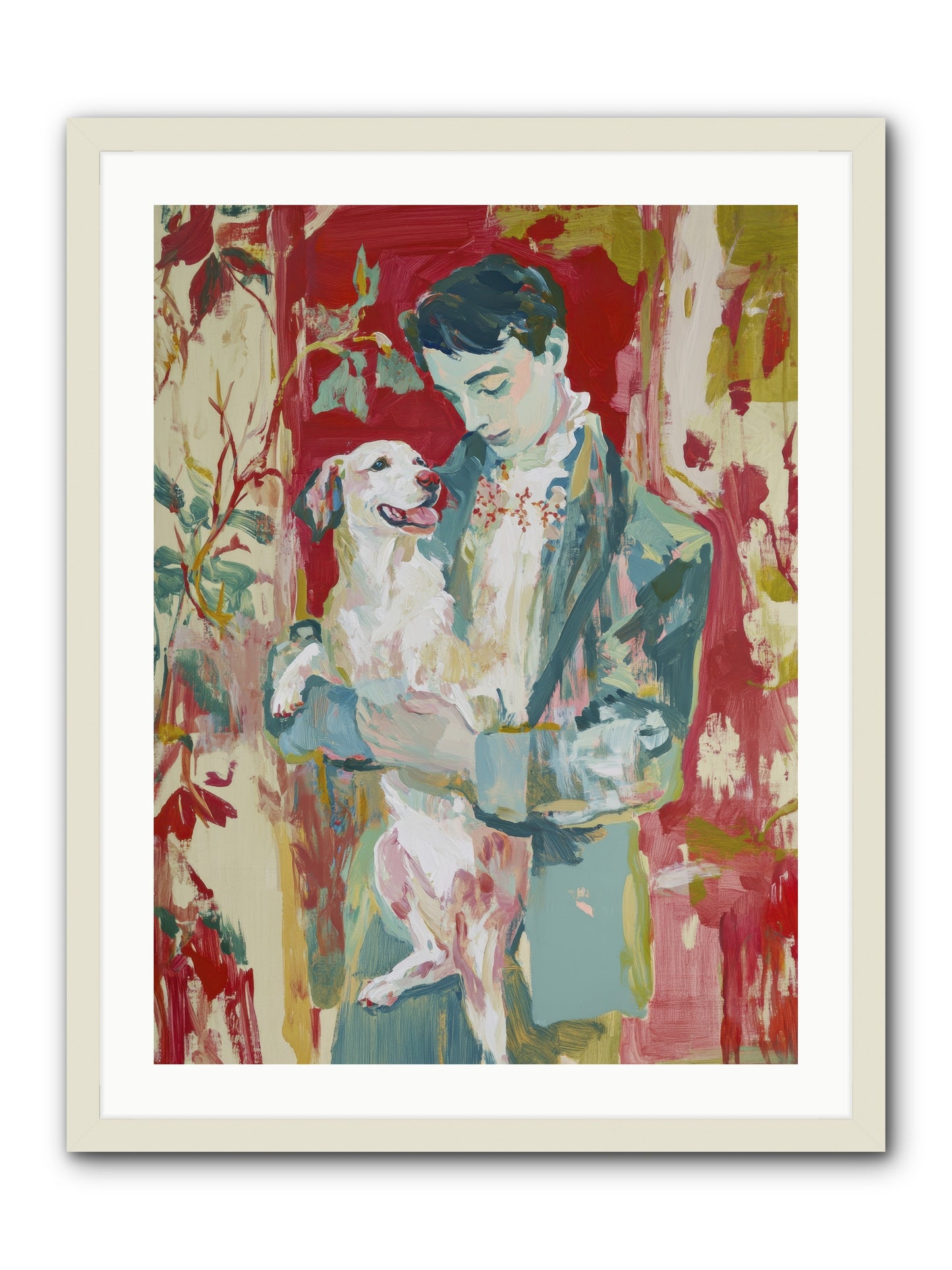 Sweet Soul Refined -- Framed Print - White 24x32