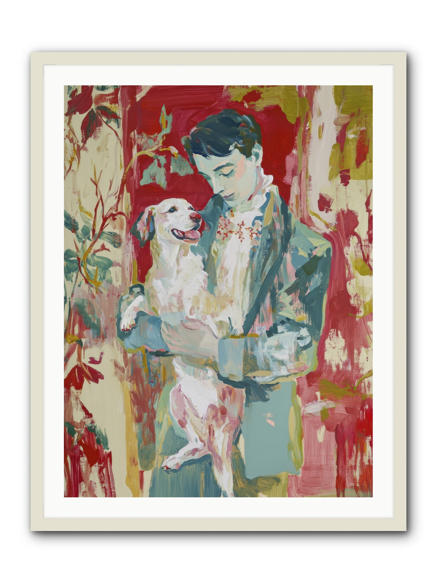 Sweet Soul Refined -- Framed Print - White 30x40