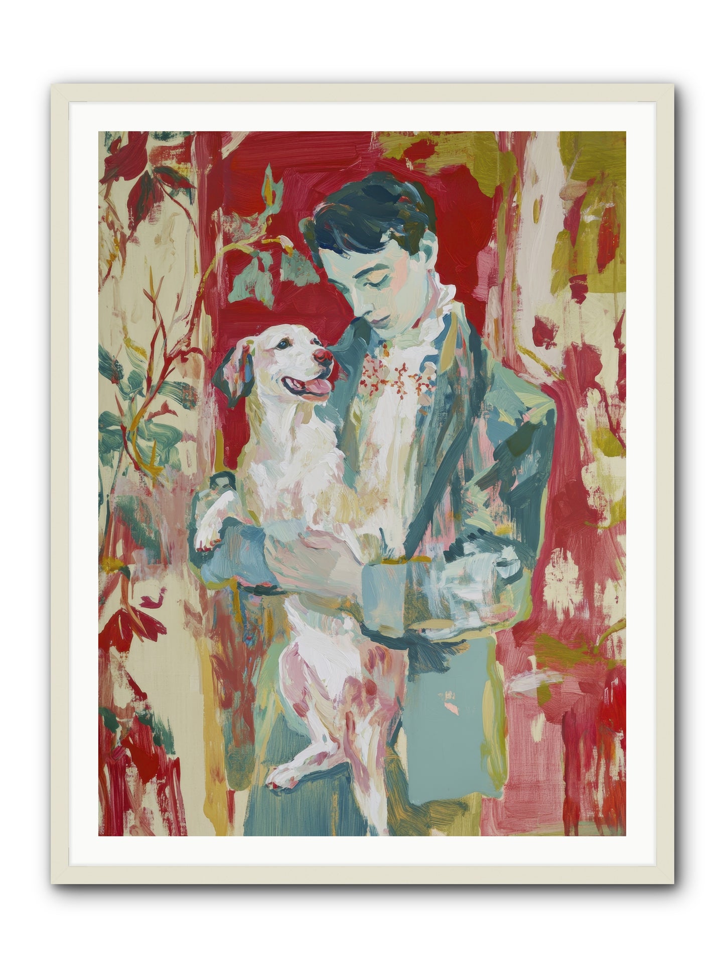 Sweet Soul Refined -- Framed Print - White 36x48