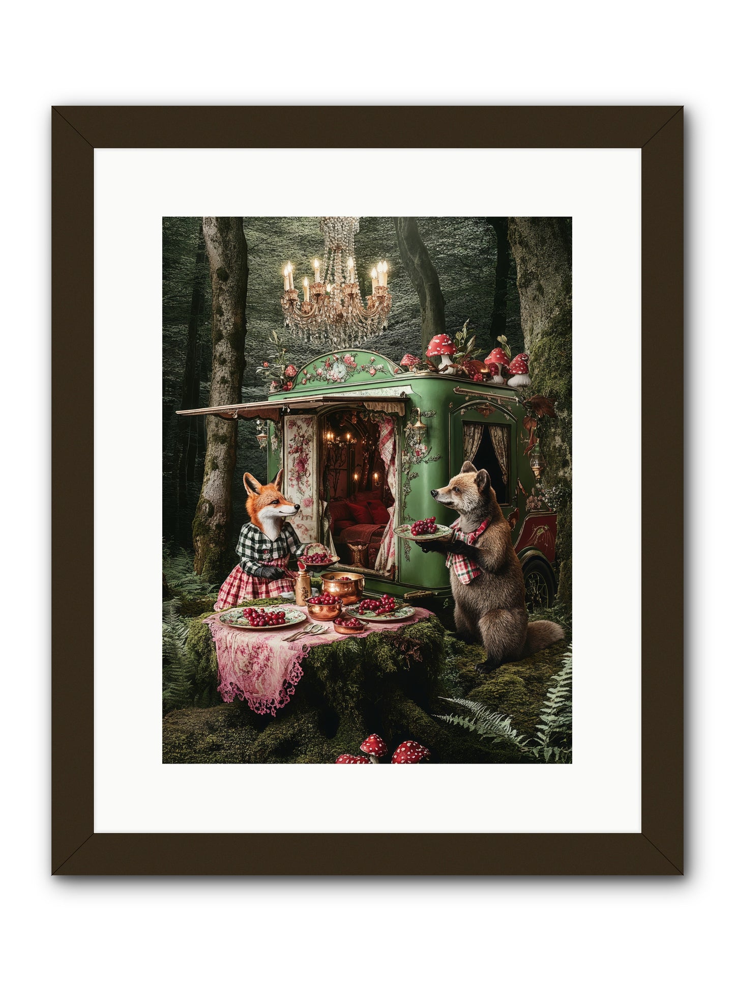 Sweet Things Shine TrueRez -- Framed Print - Black 12x16