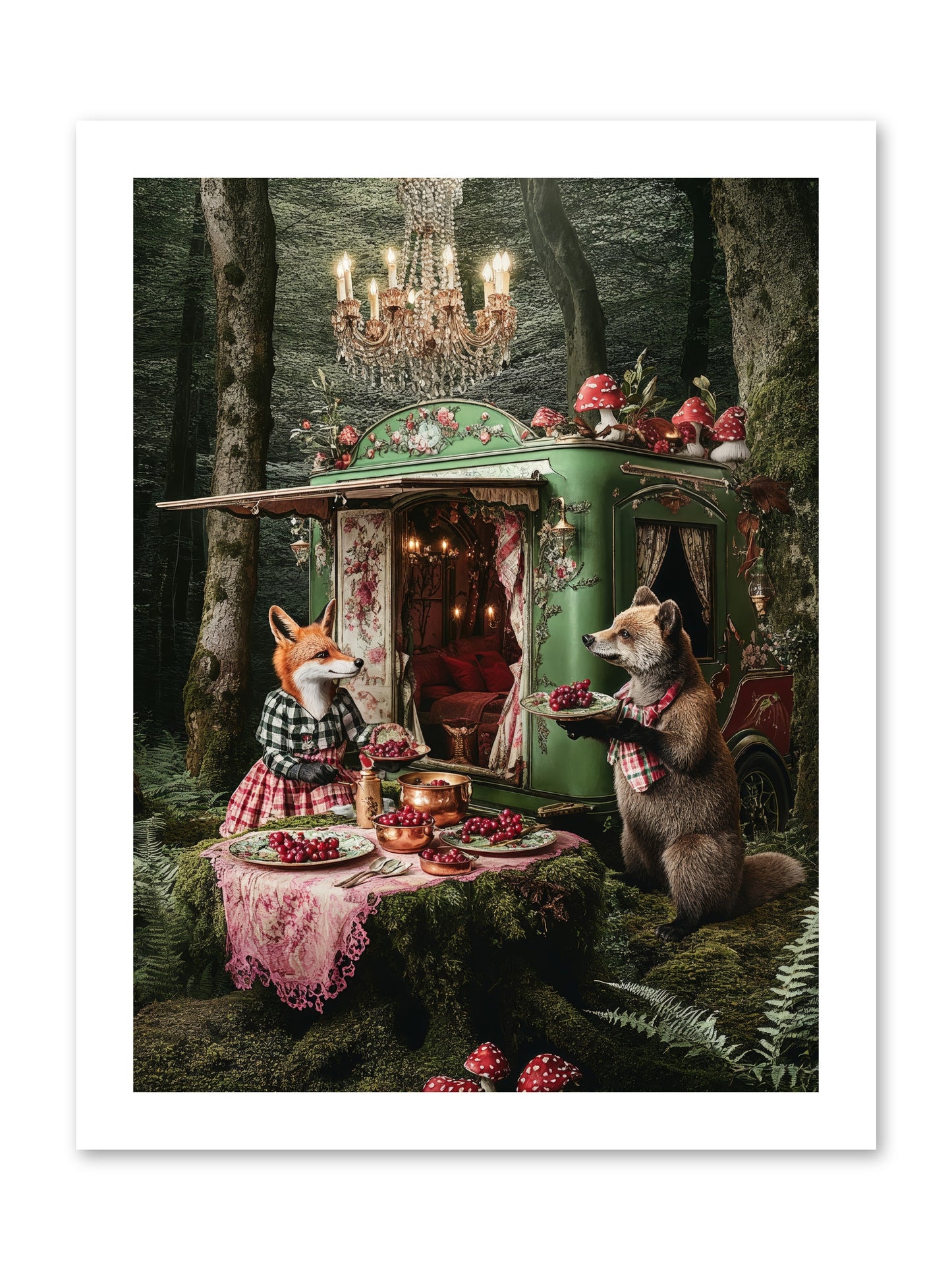 Sweet Things Shine TrueRez -- Loose Canvas Print 12x16