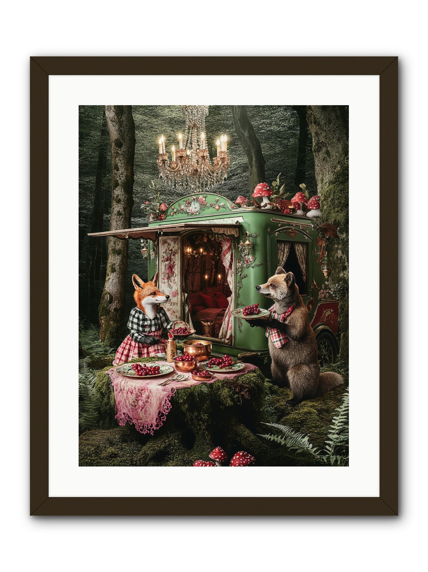 Sweet Things Shine TrueRez -- Framed Print - Black 18x24