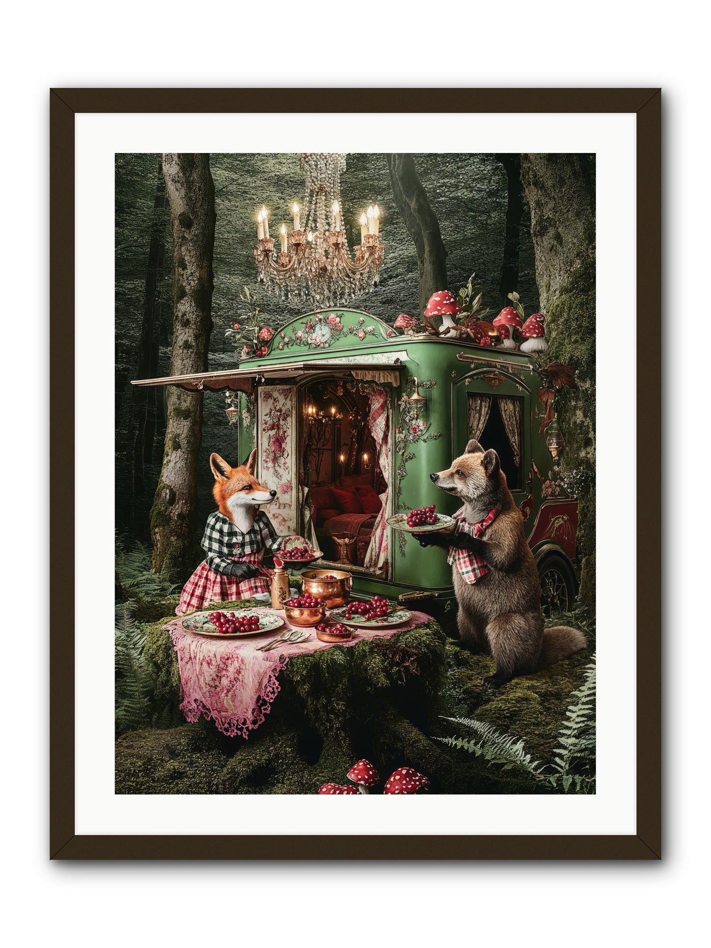 Sweet Things Shine TrueRez -- Framed Print - Black 24x32
