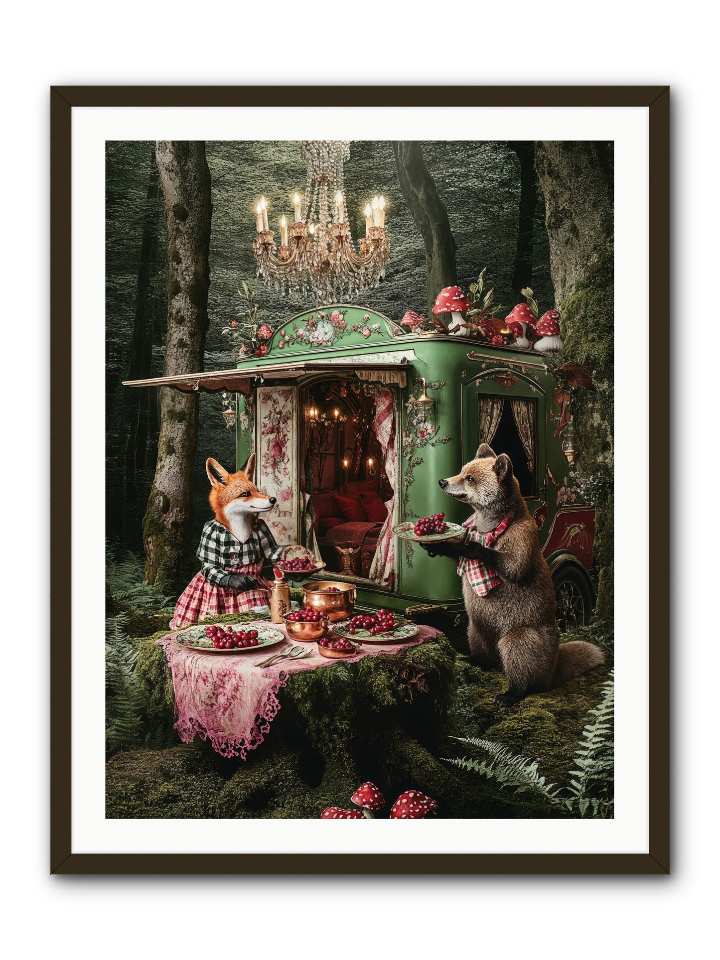 Sweet Things Shine TrueRez -- Framed Print - Black 30x40