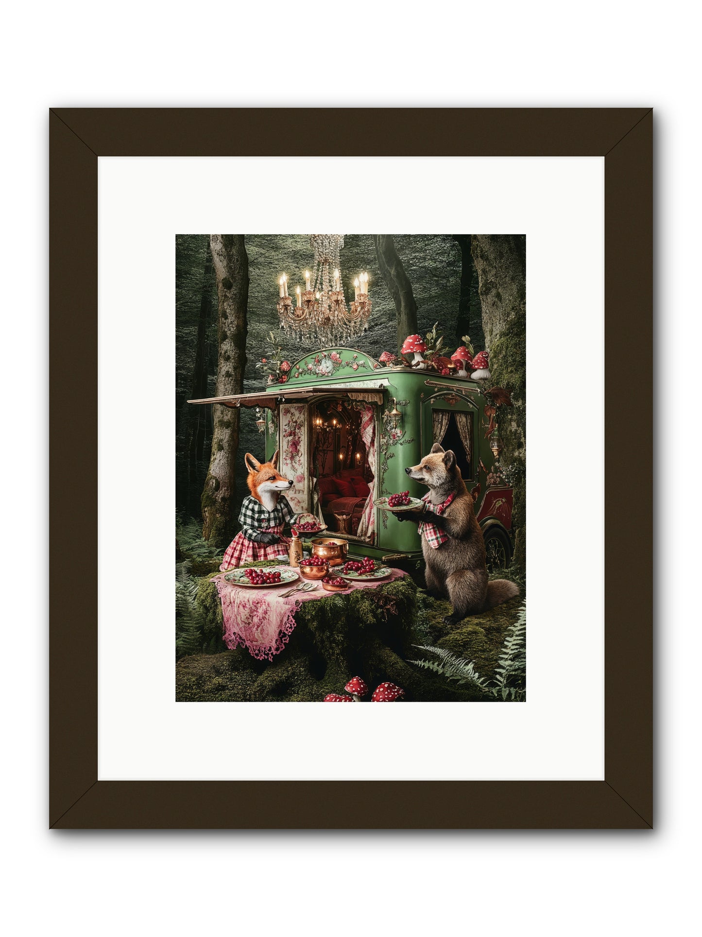 Sweet Things Shine TrueRez -- Framed Print - Black 9x12