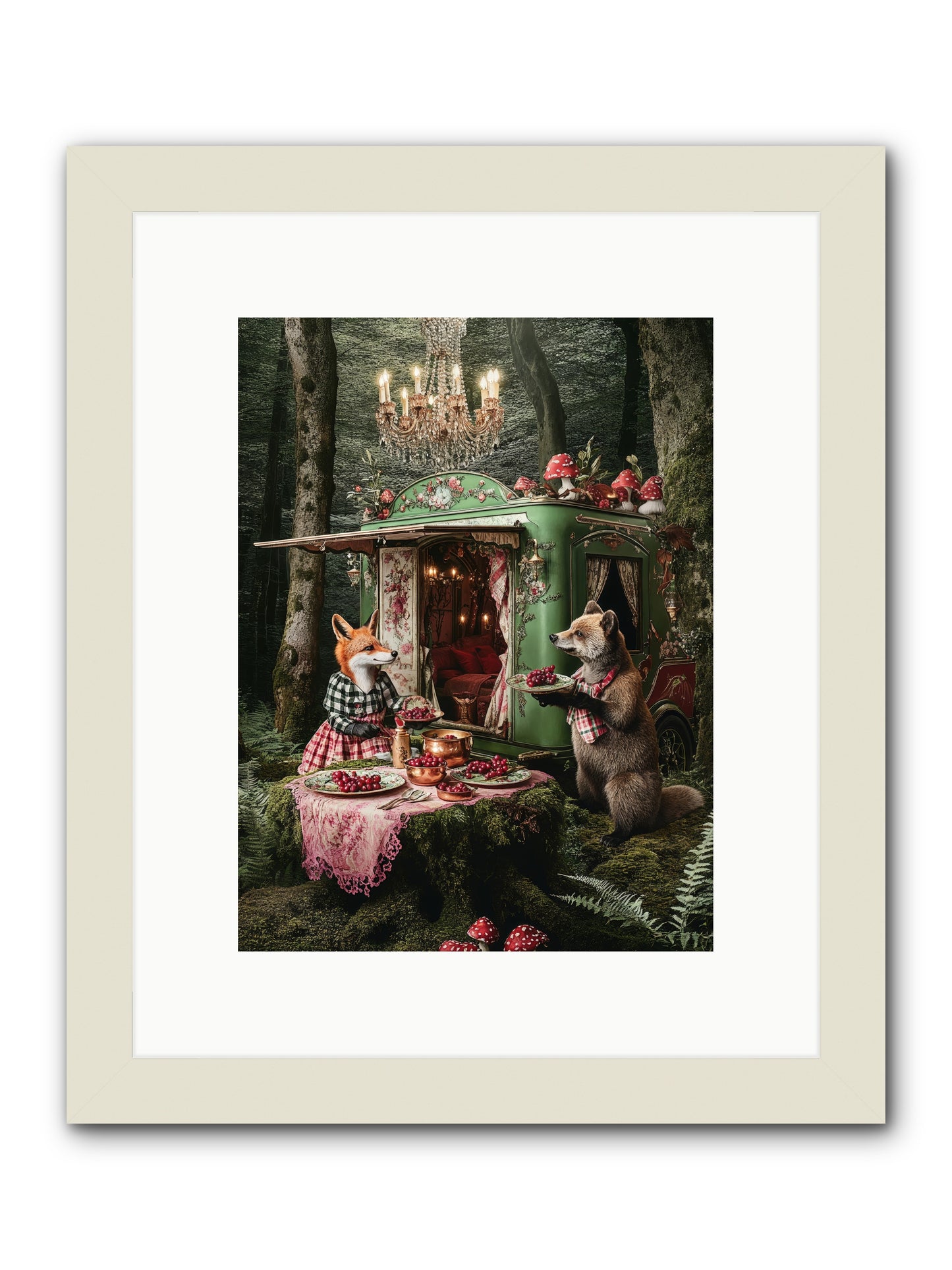 Sweet Things Shine TrueRez -- Framed Print - White 9x12