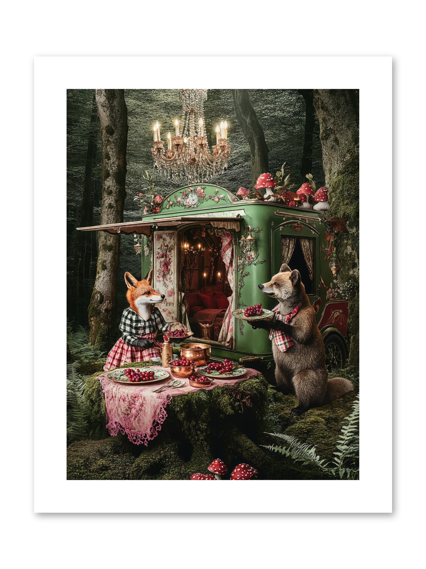 Sweet Things Shine TrueRez -- Paper Print 9x12
